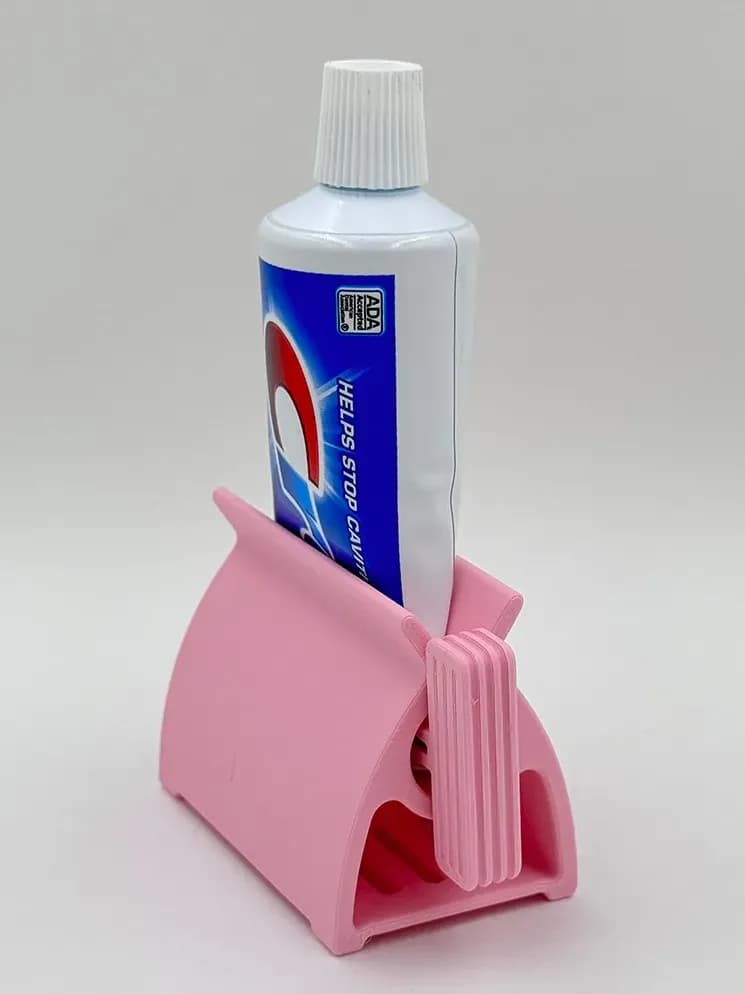 Suporte para Creme Dental com Trava Impressão 3D
