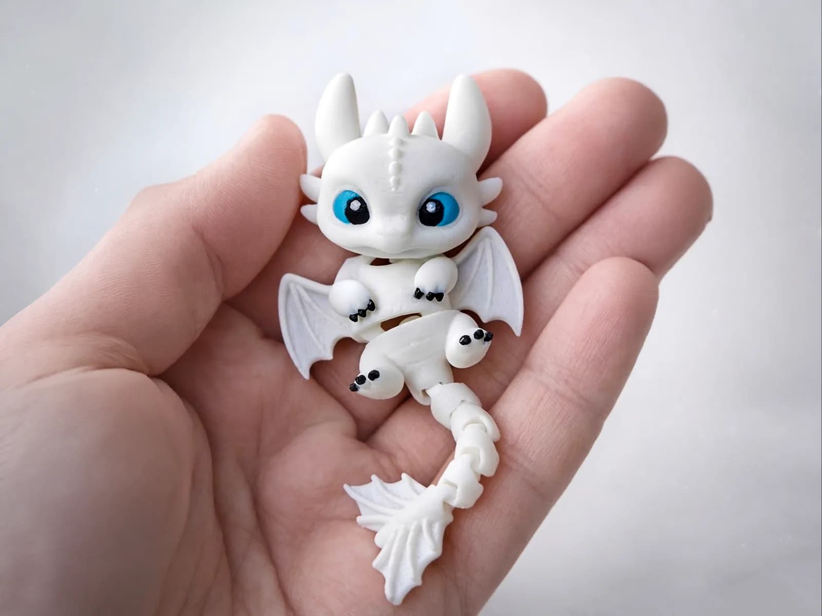 Dragãozinho Articulado Fofo Impressão 3D