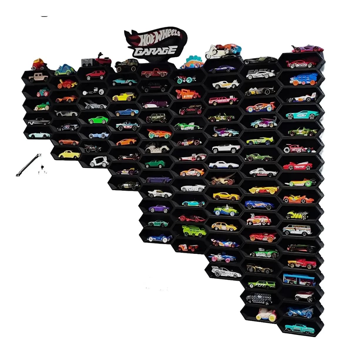 Painel De Parede Para Carrinhos Hot Wheels