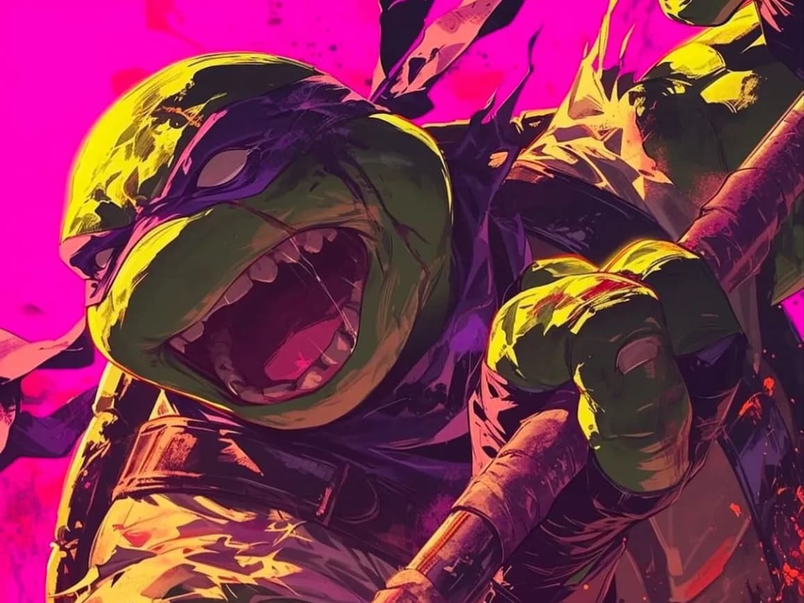 Quadro Decorativo Donatello Tartarugas Ninja