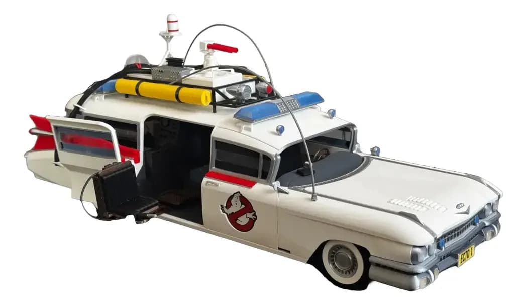 Carro Ecto 1 Cadillac Ghostbusters Decoração Geek 3d