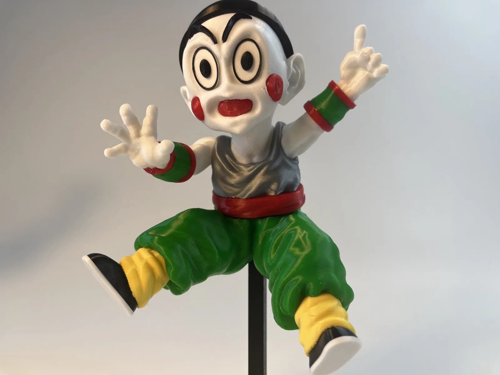 Estatueta Chaoz Torneio de Artes Marciais Impressão 3D