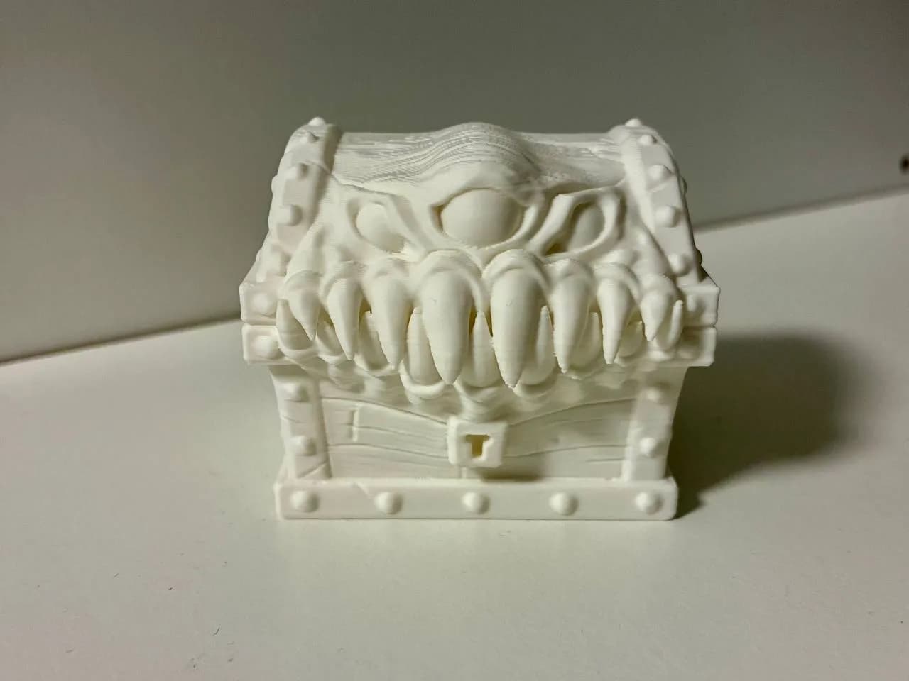 Baú Mímico Decorativo Impressão 3D