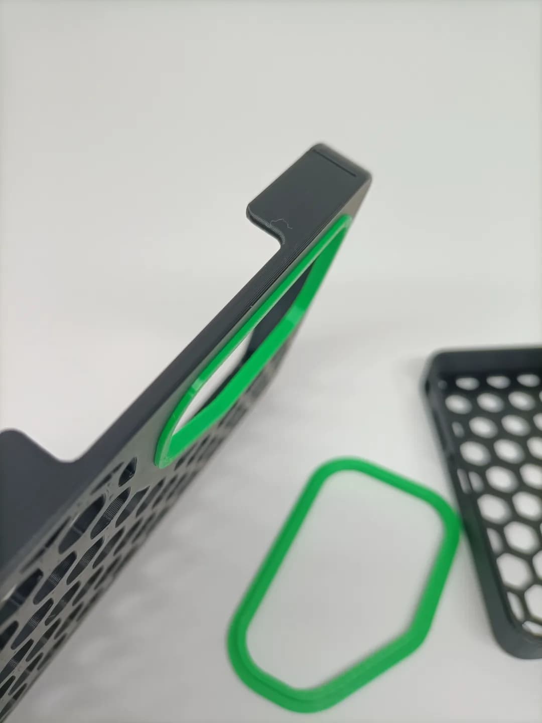 Capa Hexagonal para Galaxy S25 Ultra Impressão 3D