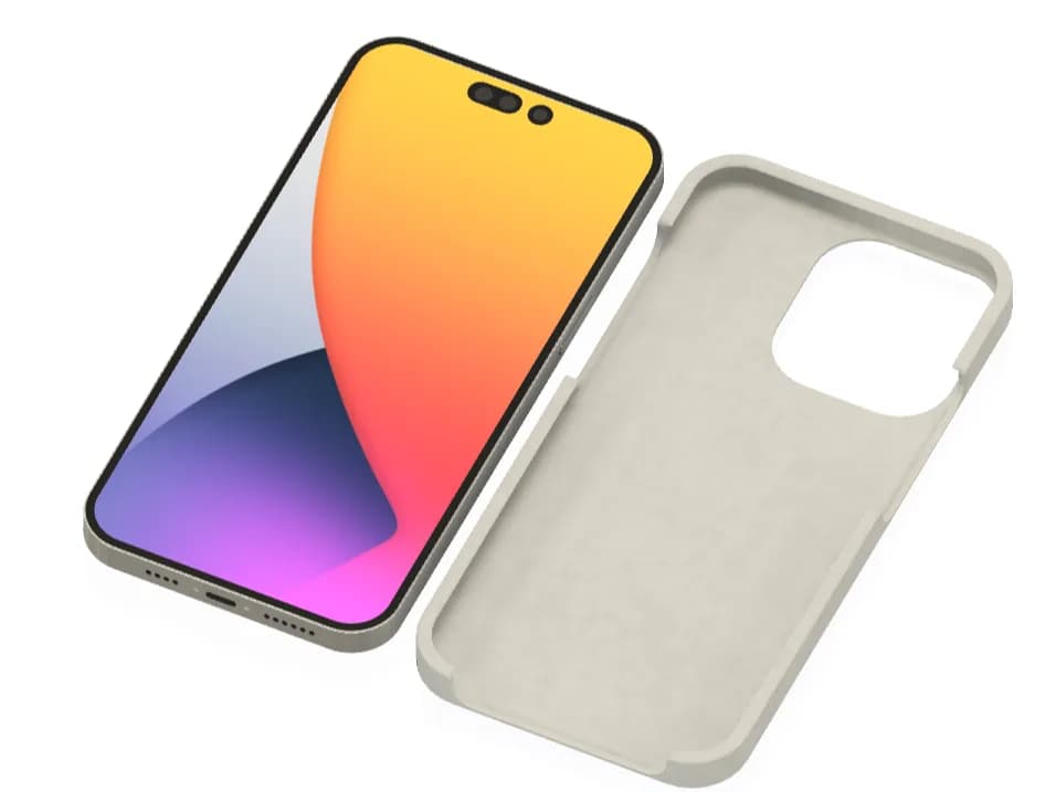 Capa para iPhone 14 Pro Max com Recortes Impressão 3D
