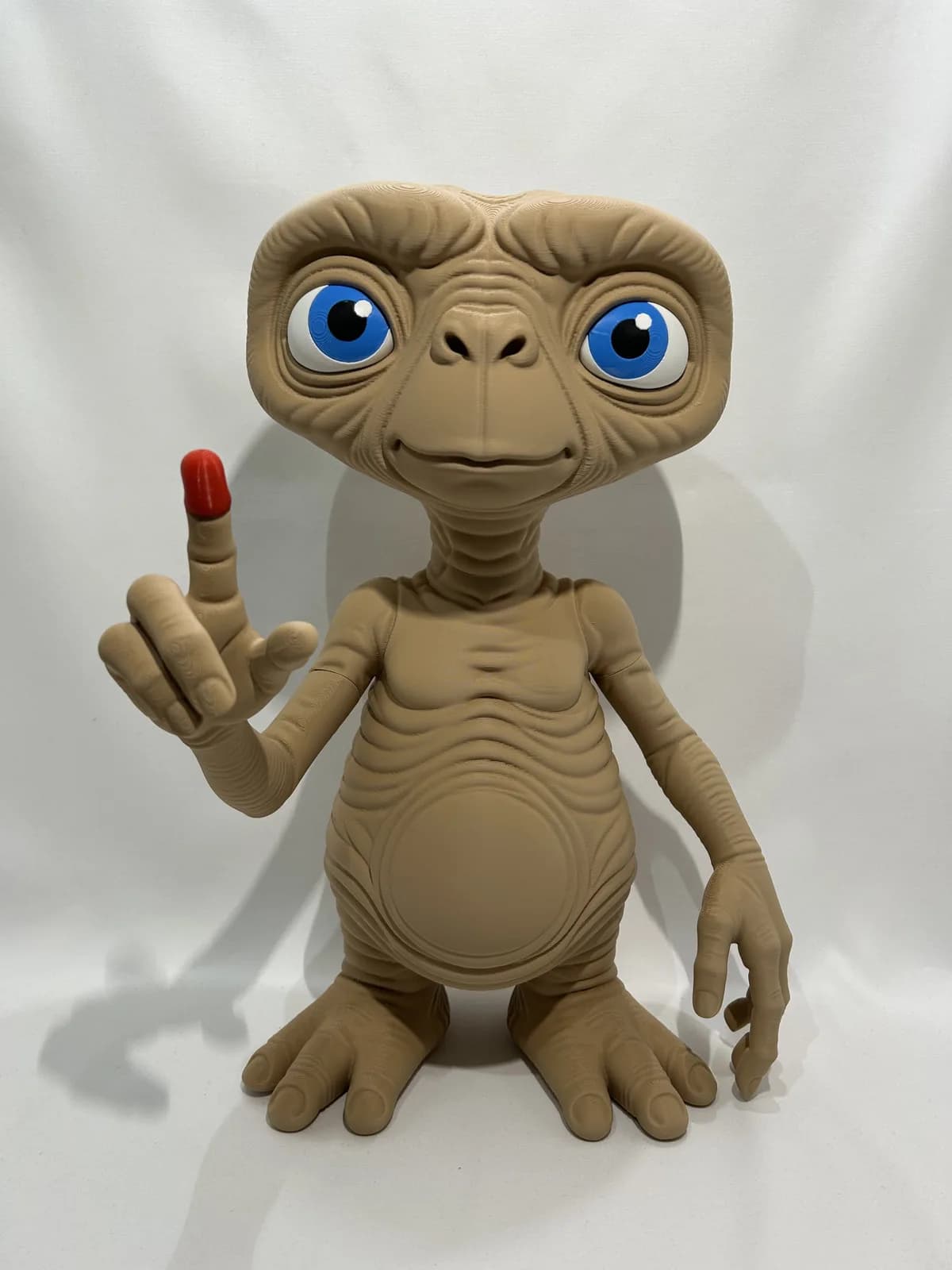 Estatueta Alienígena Simpático 40 cm Impressão 3D