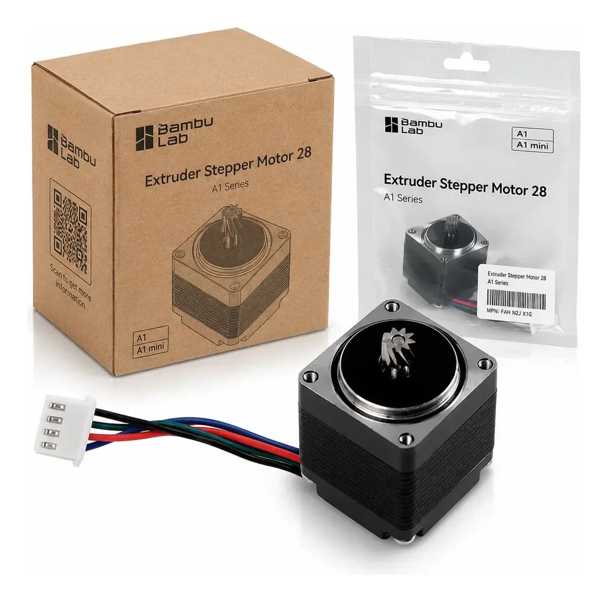 Motor da Extrusora (original) para Bambu Lab A1 / A1 mini