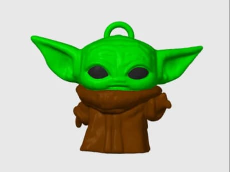 Chaveiro Grogu Baby Yoda Star Wars