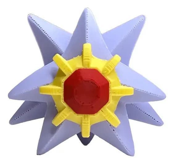 Boneco; Starmie Pokémon 5cm - 3d Colecionáveis Geek