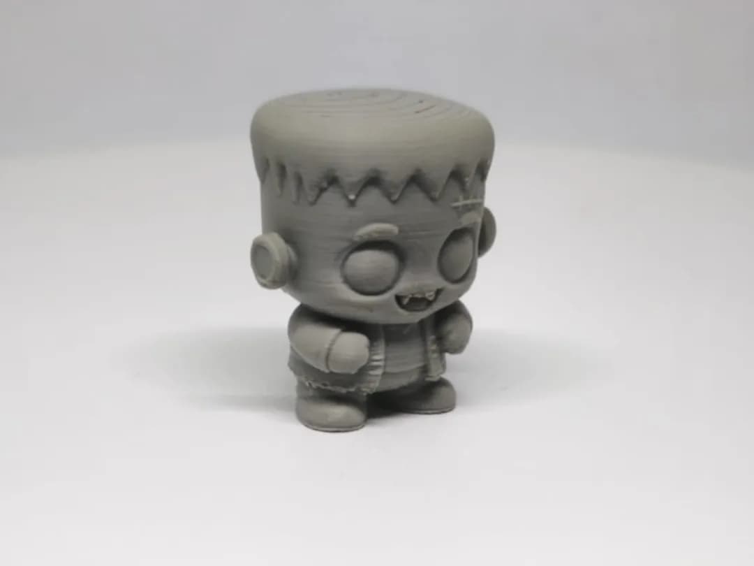 Miniatura Monstro Frankenstein Fofo Impressão 3D