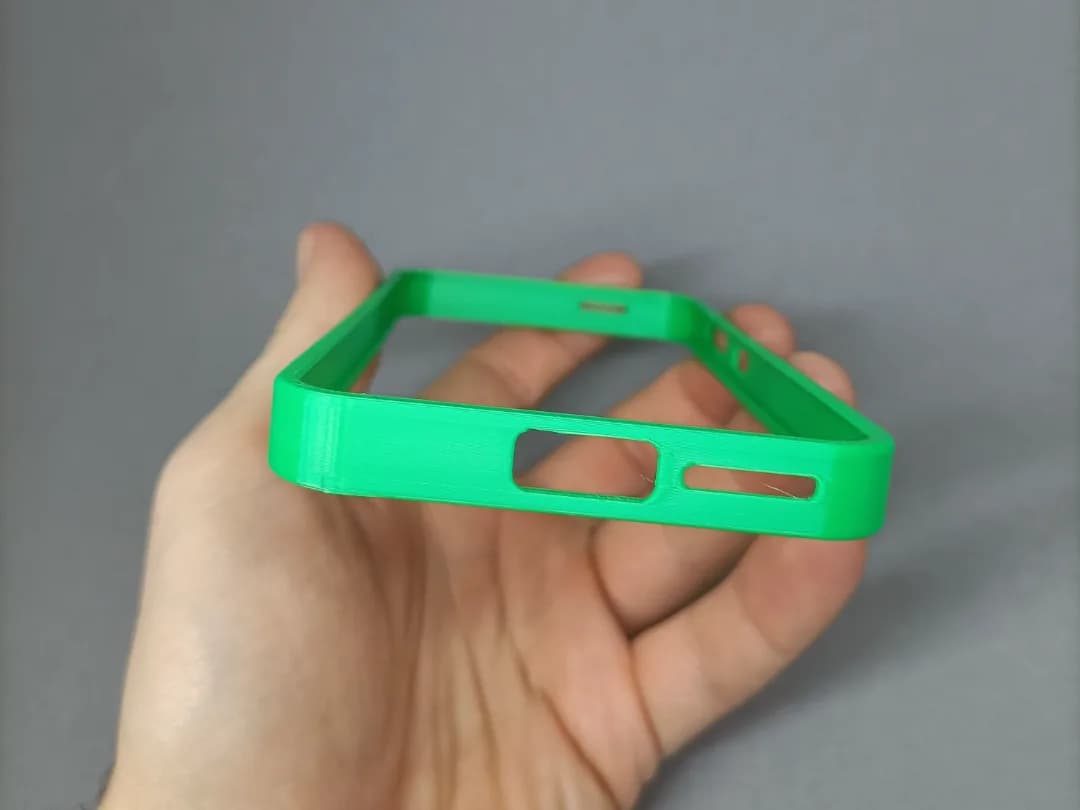 Bumper TPU para Galaxy S25 Impressão 3D
