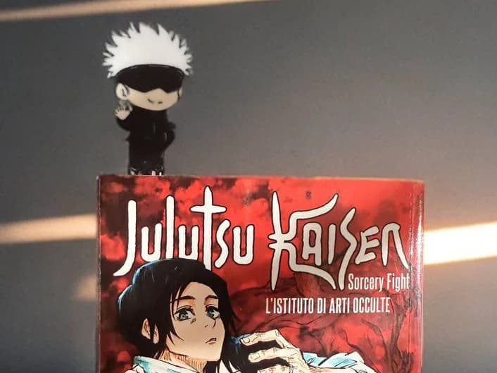 Marcador de Página Gojo Chibi Impressão 3D