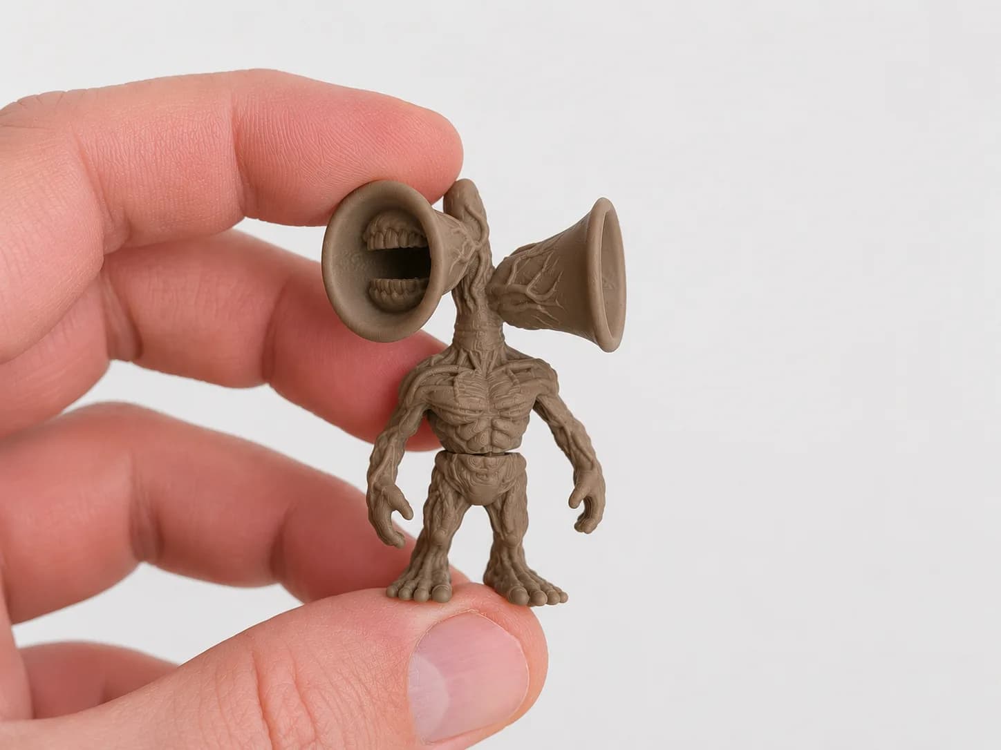 Miniatura Siren Head Articulada Impressão 3D