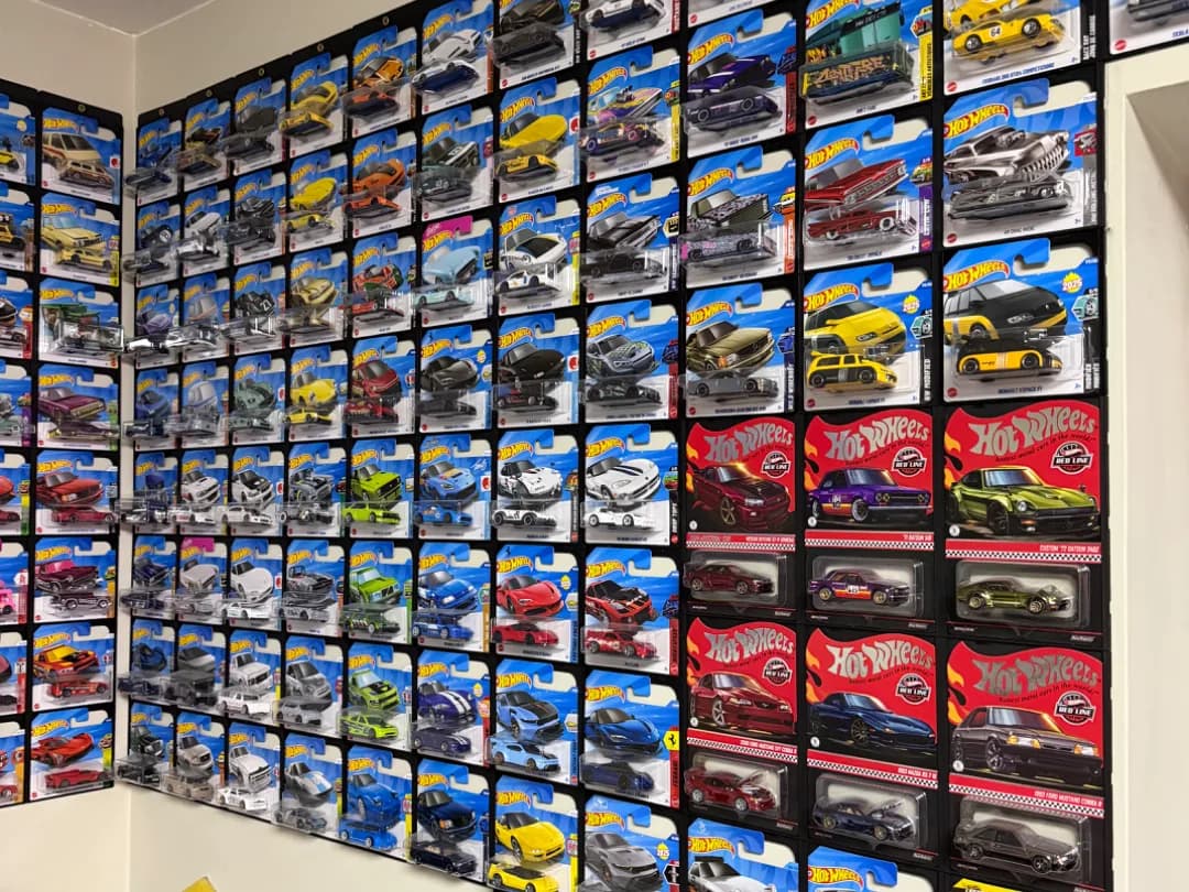 Moldura de Parede para Carrinhos na Cartela Impressão 3D