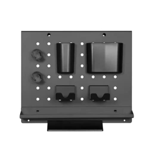 SUPORTE HEADSET + ORGANIZADOR DE MESA CUSTOMIZAVEL PRETO PCYES - SO-DA06P