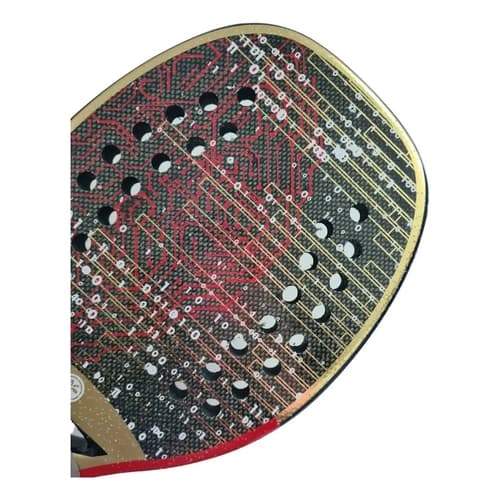 Raquete de Beach Tennis Turquoise DNA Extreme 2.2 Red – Carbono/Kevlar