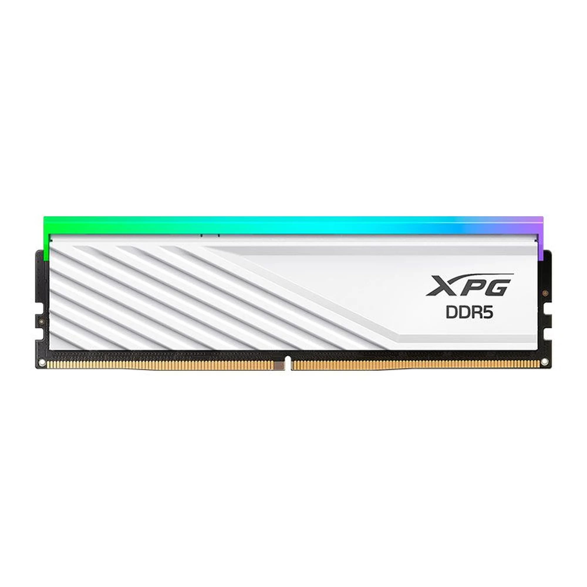 PENTE DE MEMORIA DDR5 8GB 5600MHZ XPG *RGB* WHITE, XPG LANCER BLADE (1x8GB), DDR5, 5600MHz, C46, AX5U5600C468G-SLABRW
