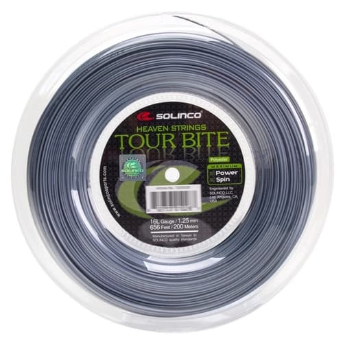 Passada de Corda Solinco Tour Bite 16L 1.25mm - Prata