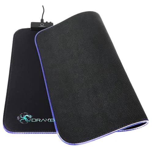 PAD MOUSE GAMER DRAXEN RGB DN 41 300X450X4MM