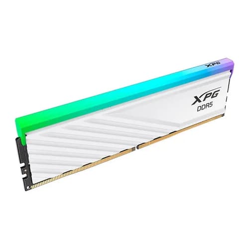 PENTE DE MEMORIA DDR5 8GB 5600MHZ XPG *RGB* WHITE, XPG LANCER BLADE (1x8GB), DDR5, 5600MHz, C46, AX5U5600C468G-SLABRW