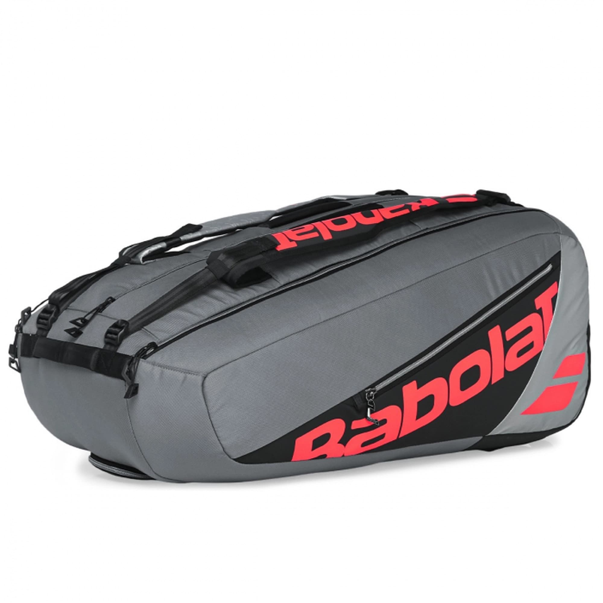 Raqueteira Babolat Pure Strike RH9 X9 - Cinza Laranja e Preto