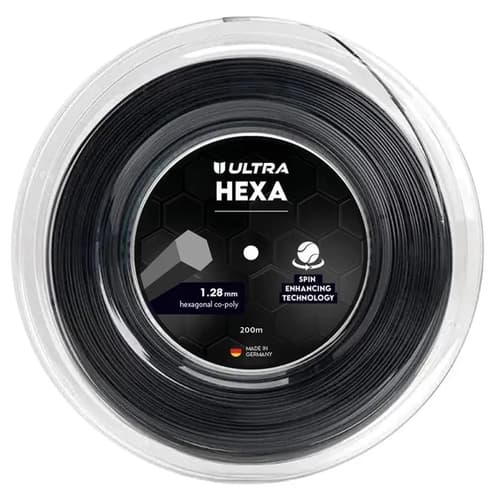 Passada de Corda Ultra Hexa 1.28mm - Preta