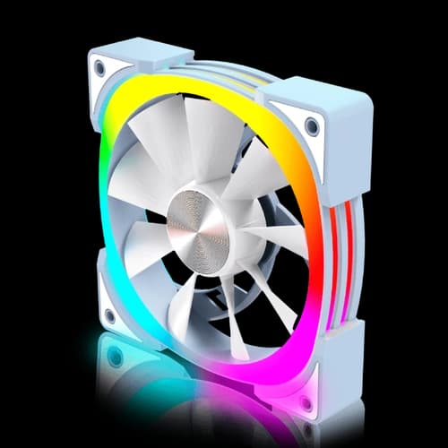 FAN COOLER R5 JETTA WHITE FORWARD PWM ARGB 120MM