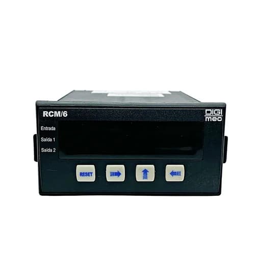 Contador de Impulsos 48x96mm RCM/6 Digimec