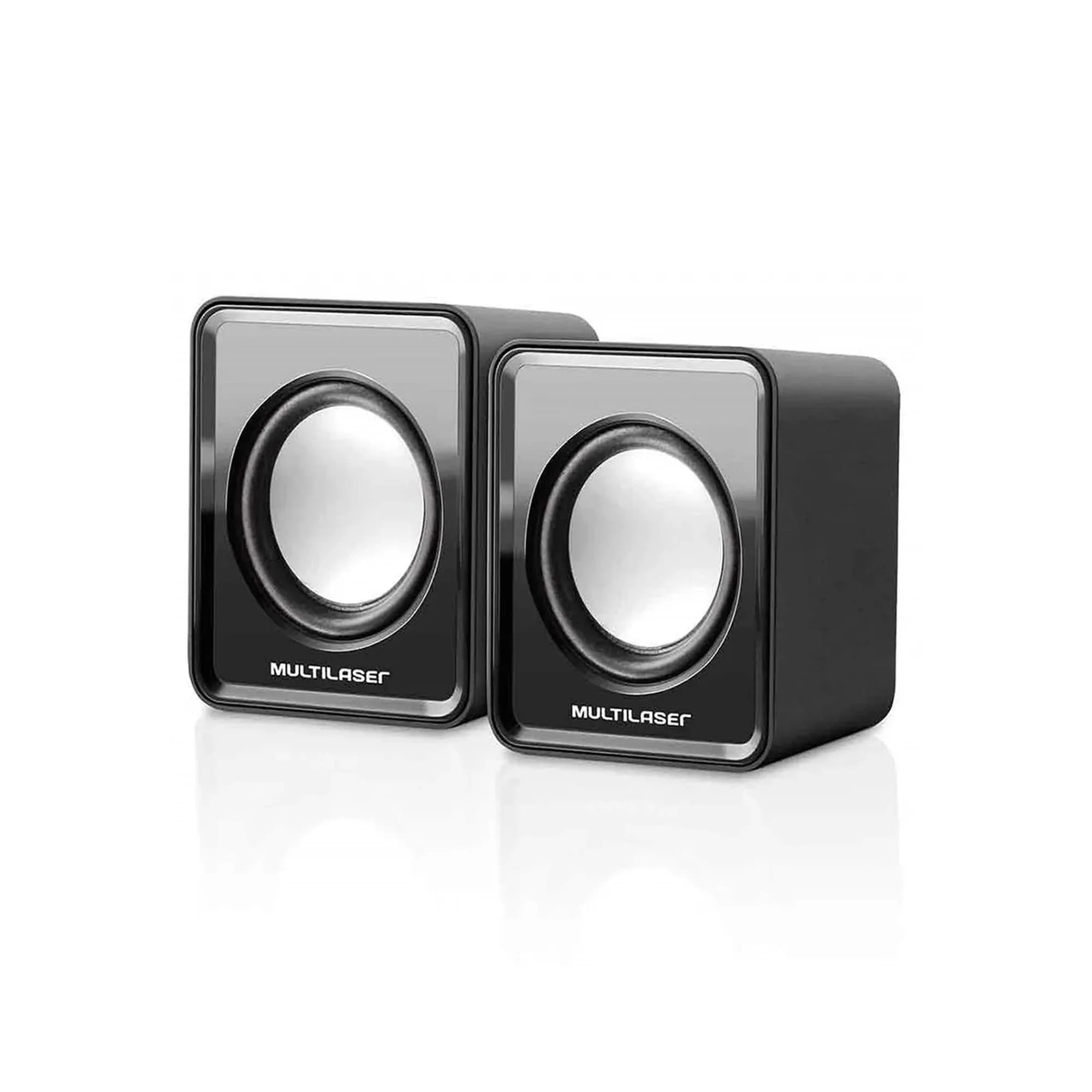 CAIXA DE SOM PRETA USB CX100 2.0 3W USB, P2 - SP144