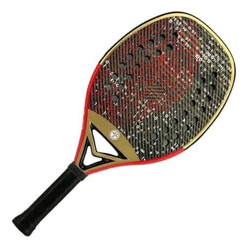 Raquete de Beach Tennis Turquoise DNA Extreme 2.2 Red – Carbono/Kevlar