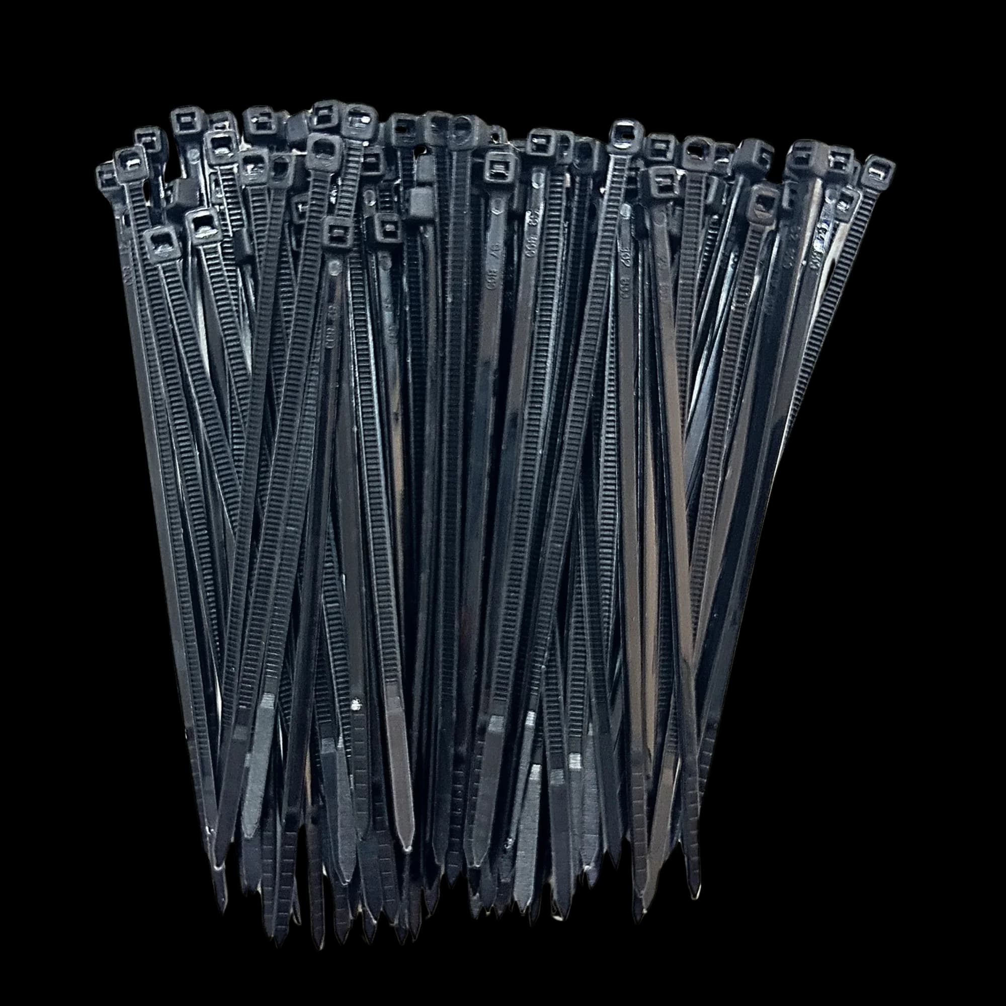 Abraçadeira em Nylon 100x2,5mm Preta Ref. 13594 T18R Embalagem c/100 pçs.