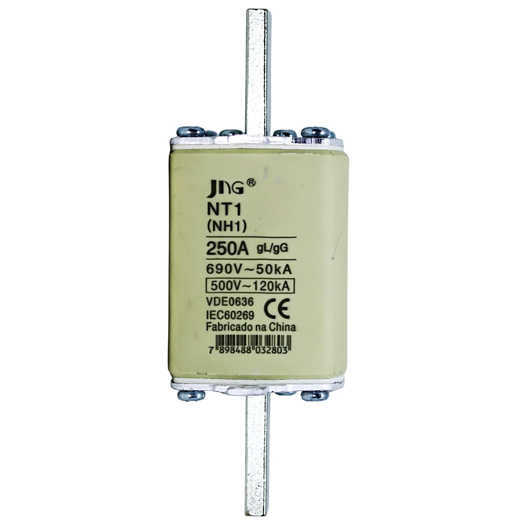 Fusível Retardado NH1 250 Amp.