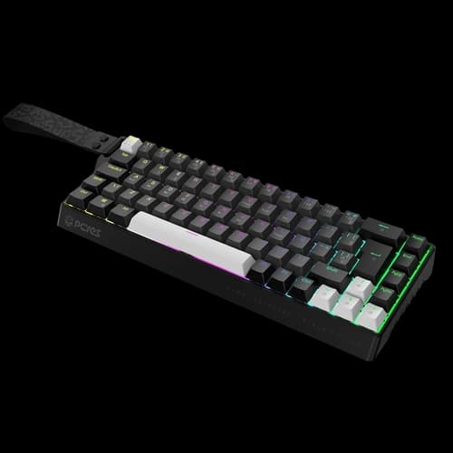 TECLADO GAMER MAGNETICO PCYES GAMMA BLACK VULCAN, 800HZ USB RAPID TRIGGER 0,01 - LED RGB - PMGMBV