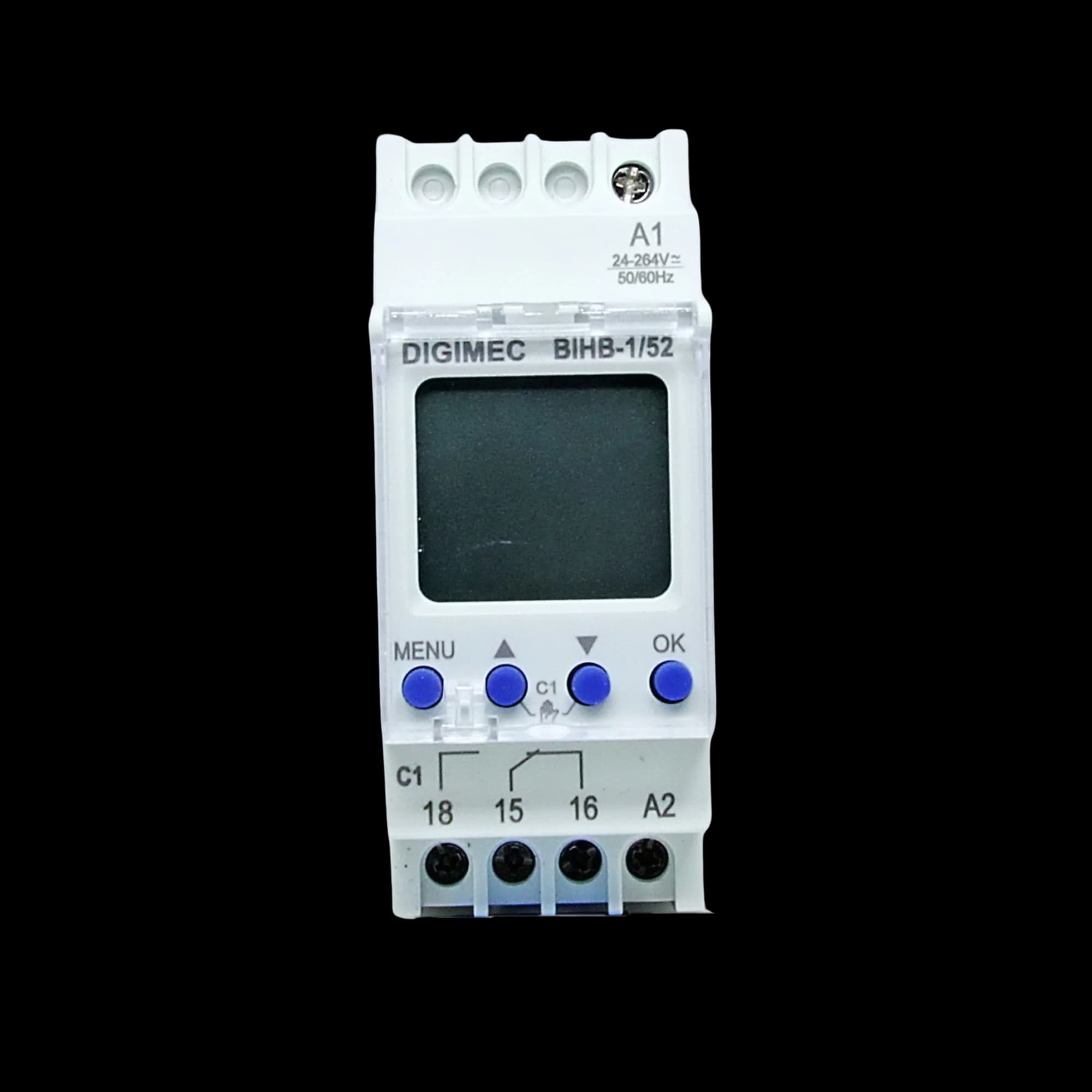 Timer Digital BIHB-1/52 16Amp. Digimec