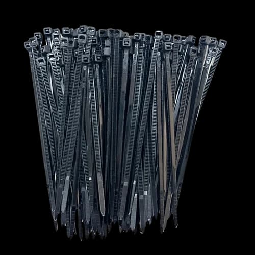 Abraçadeira em Nylon 100x2,5mm Preta Ref. 13594 T18R Embalagem c/100 pçs.