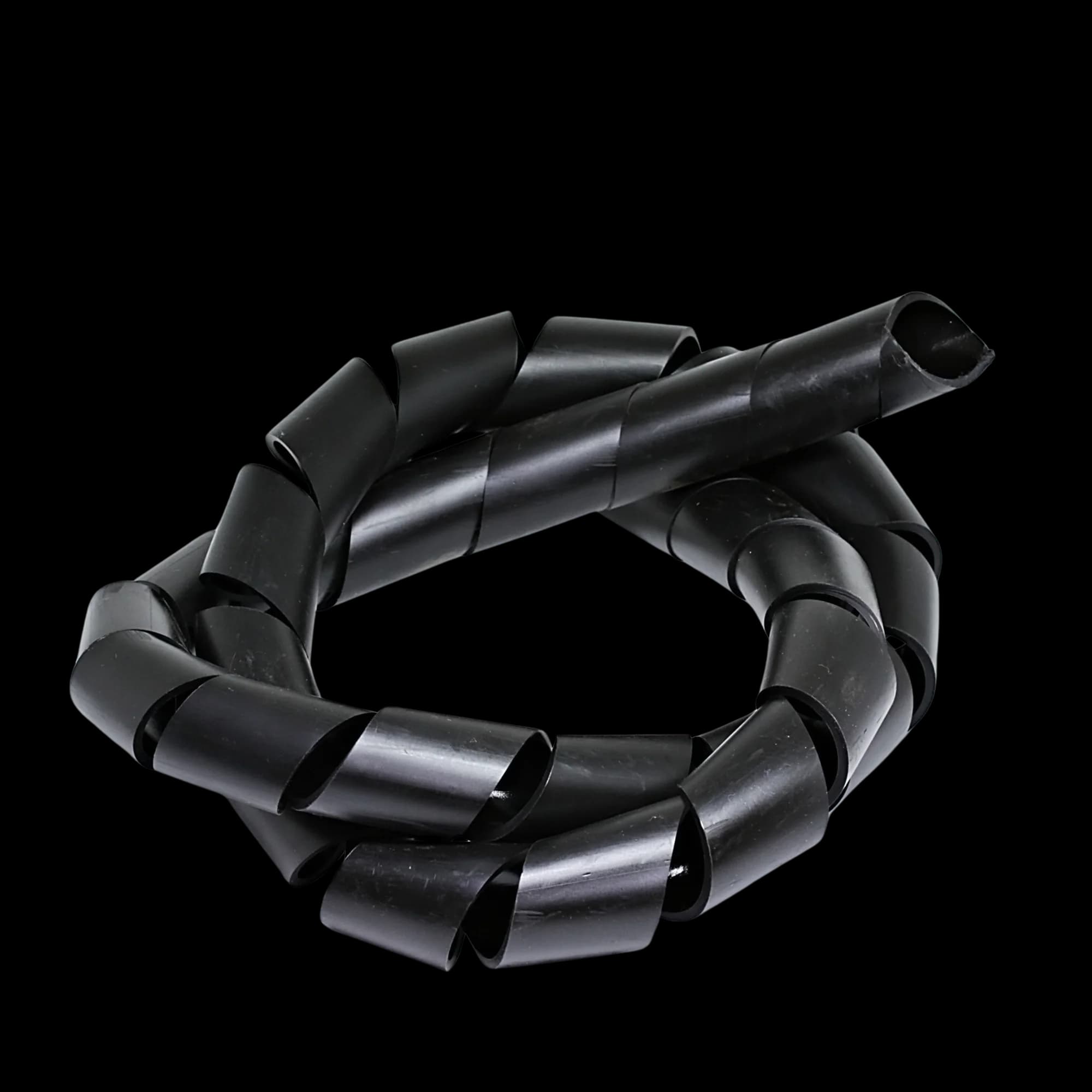 Tubo Espiral 1 Pol. Preto (Mt.)