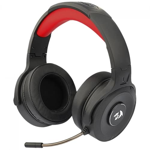 HEADSET REDRAGON PELOPS PRO, WIRELESS, 3.5MM, SURROUND 7.1 VIRTUAL, DRIVERS DE 40MM, PRETO, H818