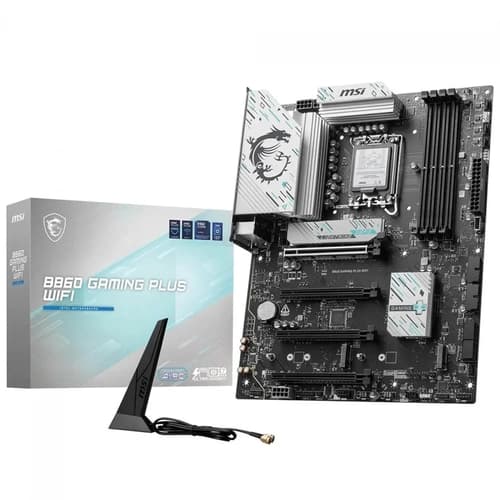 PLACA MAE MSI B860 GAMING PLUS WI FI7 (LGA 1851) 4XDDR5/HDMI/DISPLAYPORT/M.2/USB 4) INTEL LGA 1851