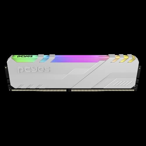 PENTE DE MEMORIA DDR4 16GB 3200MHZ PCYES WHITE COM RGB - PM163200D4WR
