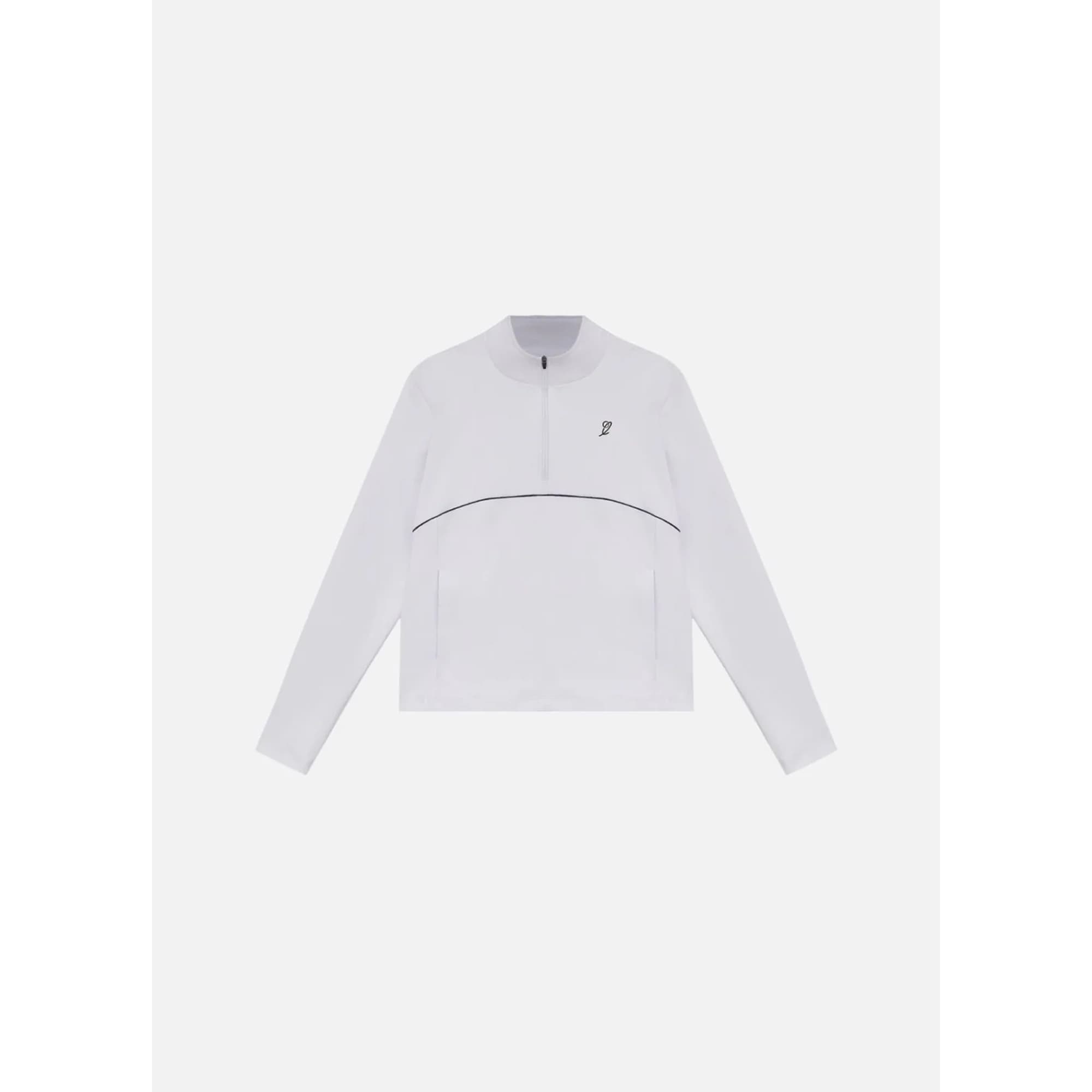 Casaco Slyce Quarter Zíper All Court Lite Feminino - Branco