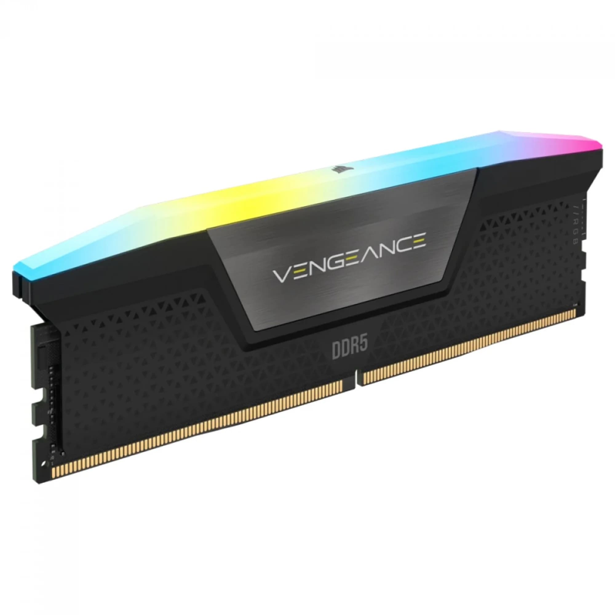 PENTE DE MEMORIA DDR5 16GB 5600MHZ CORSAIR RGB VENGEANCE CMH32GX5M2B5600Z40