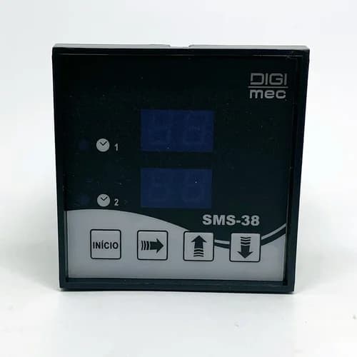 Controlador Microprocessado 72x72mm SMS-38 Líder