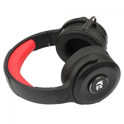 HEADSET REDRAGON PELOPS PRO, WIRELESS, 3.5MM, SURROUND 7.1 VIRTUAL, DRIVERS DE 40MM, PRETO, H818