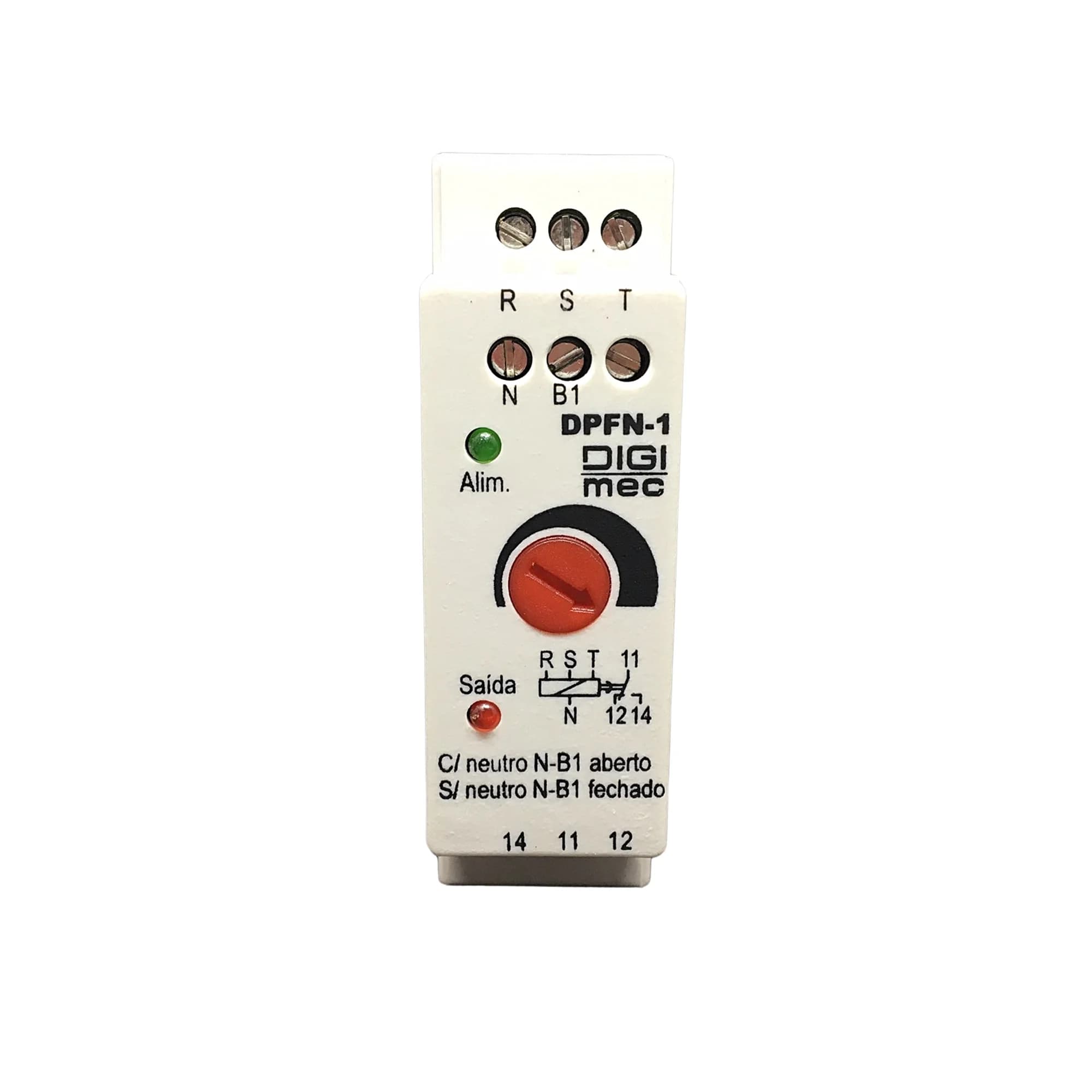 Rele de Falta de Fase com Neutro DPFN-1 Digimec