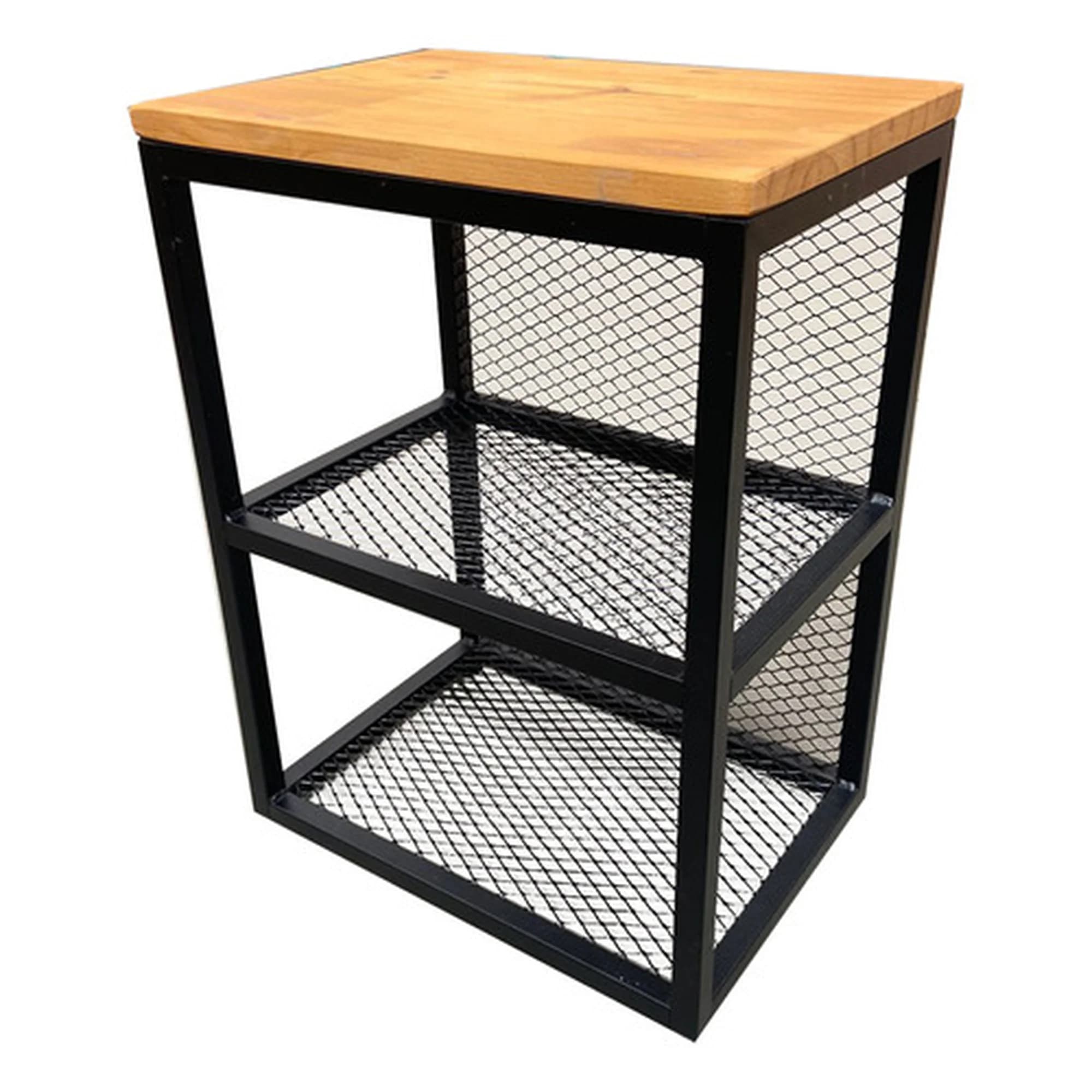 Mesa de Canto com Tela estilo Industrial