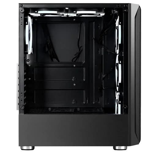 GABINETE GAMER RISE MODE Z3 LATERAL E FRONTAL E VIDRO TEMPERADO SEM FAN RM-Z03-03-FB