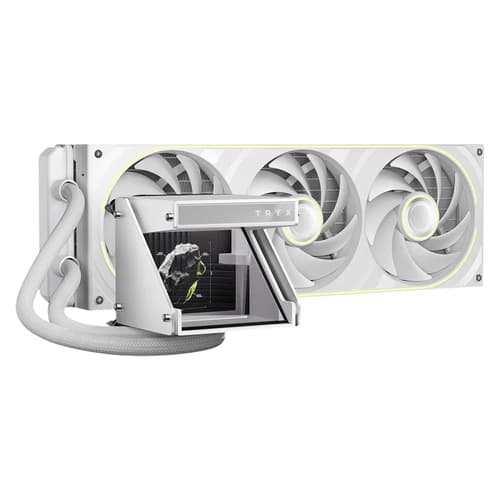 WATERCOOLER R5 TRYX HOLO WHITE 360MM COM TELA HOLOGRAFICA DE 3.5MM TDP 280W
