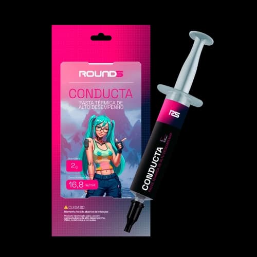 PASTA TERMICA R5 CONDUCTA 16,8 W/MK SERINGA - 2G