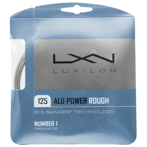 Passada de Corda Luxilon ALU Power Rough 16L 1.25mm - Cinza
