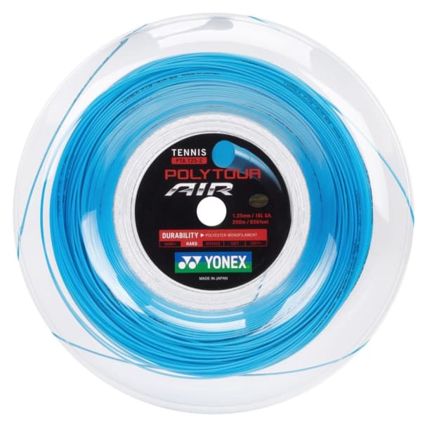Passada de Corda Yonex Poly Tour Air 16l 1.25mm - Azul